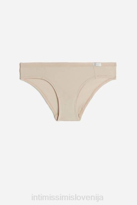 Intimissimi ženske 2280-roza svila spodnje perilo 2R8X1189 hlačke iz naravnega bombaža