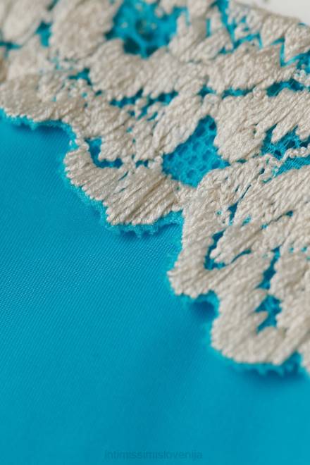 Intimissimi ženske 233j-digitalno turkizna/slonokoščena spodnje perilo 2R8X965 lepe spodnje hlače z rožicami