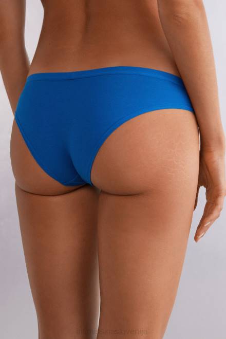 Intimissimi ženske 328j-mornarsko modra spodnje perilo 2R8X879 hlačke iz naravnega bombaža