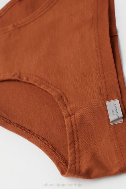 Intimissimi ženske 332j-svetli cimet spodnje perilo 2R8X875 hlačke iz naravnega bombaža