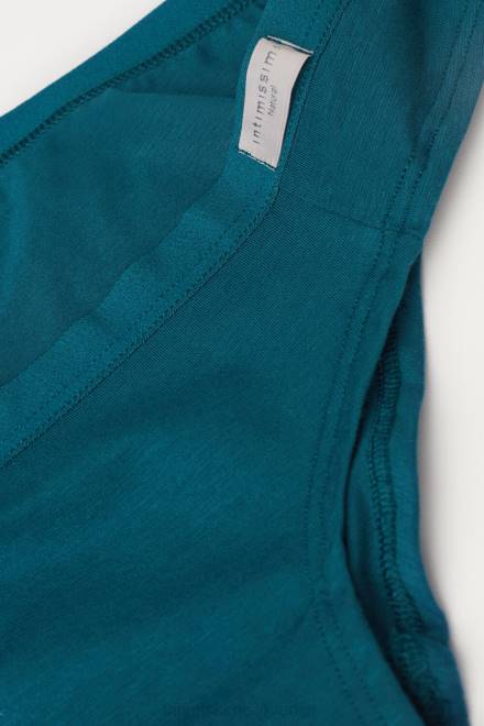 Intimissimi ženske 346j-teal modra spodnje perilo 2R8X862 hlačke iz naravnega bombaža