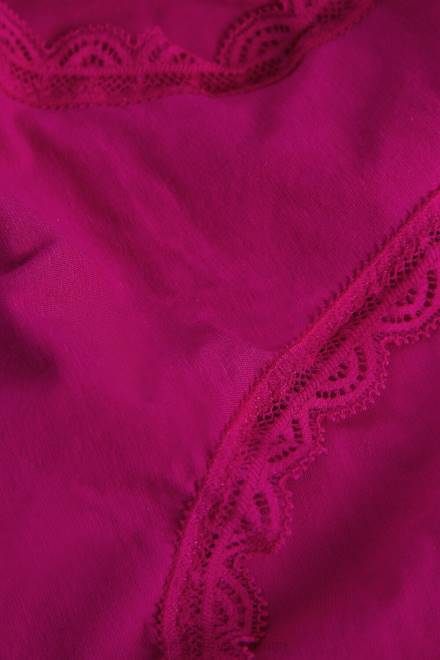 Intimissimi ženske 348j-vijolična orhideja spodnje perilo 2R8X892 bombažne in čipkaste hlačke