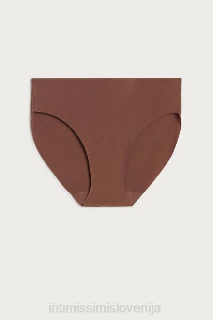 Intimissimi ženske 502i-temno bež spodnje perilo 2R8X1137 brezšivne oprijete spodnjice iz mikrovlaken