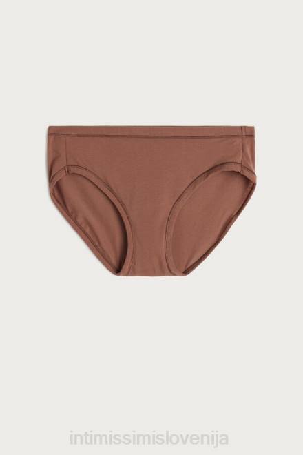 Intimissimi ženske 502i-temno bež spodnje perilo 2R8X1140 ultralahke bombažne hlačke supima