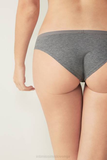 Intimissimi ženske 616i-cloud siva mešanica spodnje perilo 2R8X1126 hlačke iz naravnega bombaža