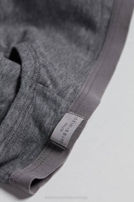 Intimissimi ženske 616i-cloud siva mešanica spodnje perilo 2R8X1126 hlačke iz naravnega bombaža