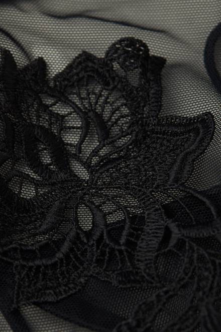 Intimissimi ženske 019-črna spodnje perilo 2R8X1012 plasti poželenih tangic s stranskimi naramnicami