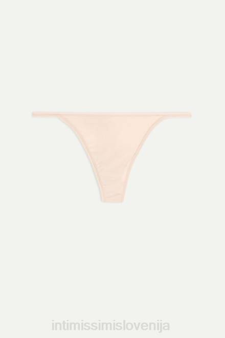 Intimissimi ženske 044-nežno bež spodnje perilo 2R8X1100 ultralahka vrvica iz mikrovlaken s stranskimi naramnicami