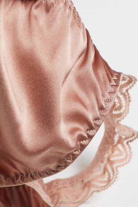 Intimissimi ženske 163i-saten roza spodnje perilo 2R8X1131 svilene in čipkaste vrvice