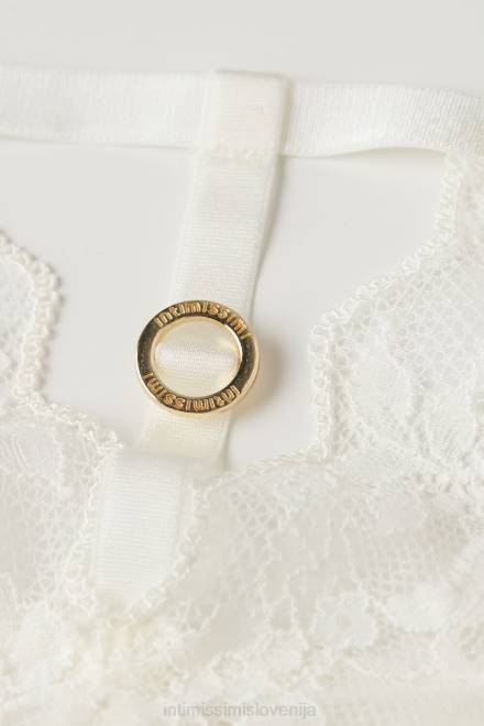 Intimissimi ženske 2127-prašno bela spodnje perilo 2R8X997 tangice neustrašne ženstvenosti s stranskim delom