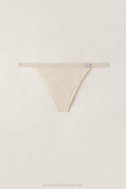 Intimissimi ženske 2280-roza svila spodnje perilo 2R8X1022 bombažne tangice s stranskimi naramnicami