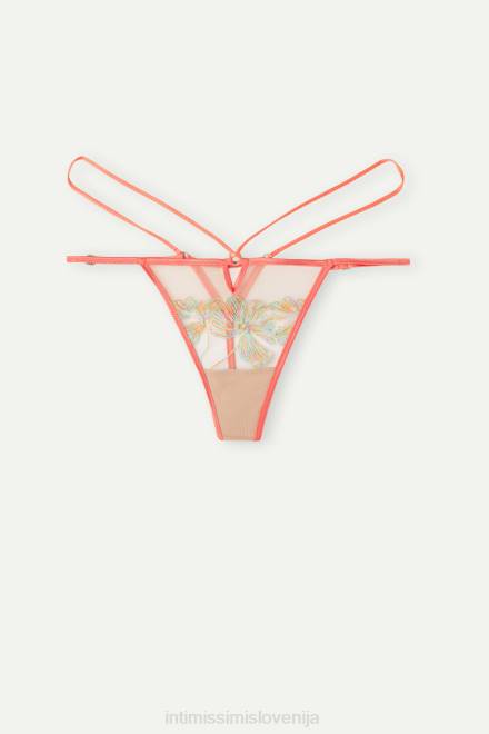 Intimissimi ženske 235j-mehka bež/večbarvna spodnje perilo 2R8X926 tangice sladkarije barve s stranskimi naramnicami