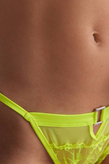 Intimissimi ženske 335j-svetlo rumena spodnje perilo 2R8X872 tangice pure joy s stranskimi naramnicami