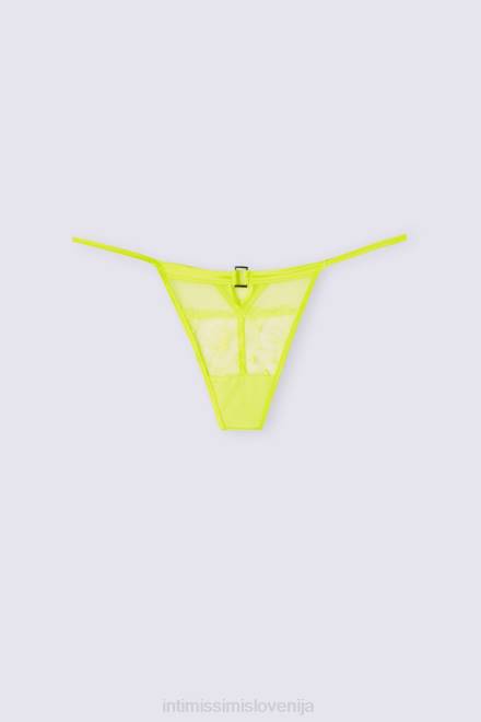 Intimissimi ženske 335j-svetlo rumena spodnje perilo 2R8X872 tangice pure joy s stranskimi naramnicami