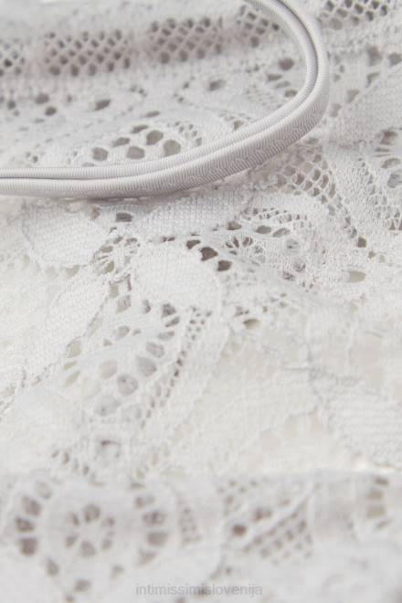 Intimissimi ženske 347j-ledeno siva spodnje perilo 2R8X897 čipkaste tangice s stranskimi naramnicami