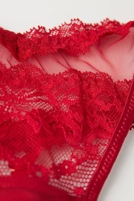 Intimissimi ženske 9888-rdeč pečatni vosek spodnje perilo 2R8X850 sinful fantasies tangice v stilu 80-ih