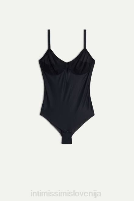 Intimissimi ženske 019-črna oblačila 2R8X1235 ohišje balkoneta na neviden dotik
