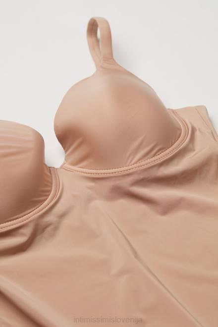 Intimissimi ženske 044-nežno bež oblačila 2R8X1238 francesca ultralahko ohišje iz mikrovlaken