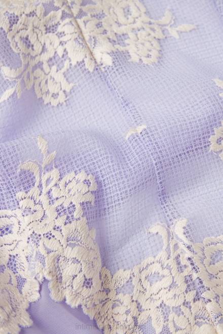 Intimissimi ženske 214j-sladka sivka/slonovina oblačila 2R8X1216 ohišje iz lepih cvetov iz čipke in tila