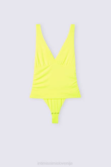 Intimissimi ženske 335j-svetlo rumena oblačila 2R8X1210 mikromodalni bodi pure joy