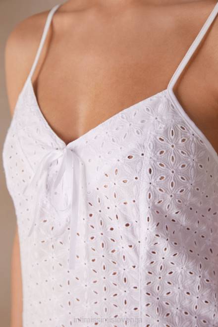 Intimissimi ženske 001-bela oblačila 2R8X1215 zdravo sonček sangallo slip