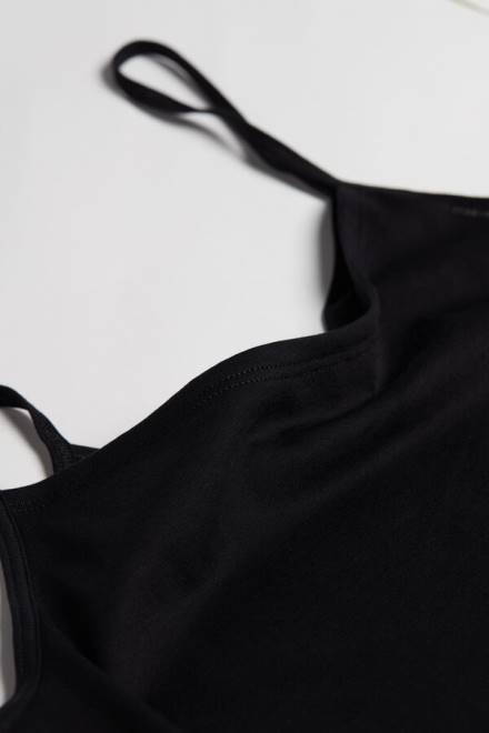 Intimissimi ženske 019-črna oblačila 2R8X1241 ultrafresh supima cotton slip