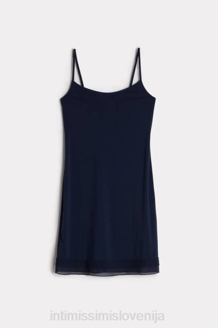 Intimissimi ženske 1467-intenzivno modra oblačila 2R8X1249 nastavek iz mikrovlaken z žoržetom