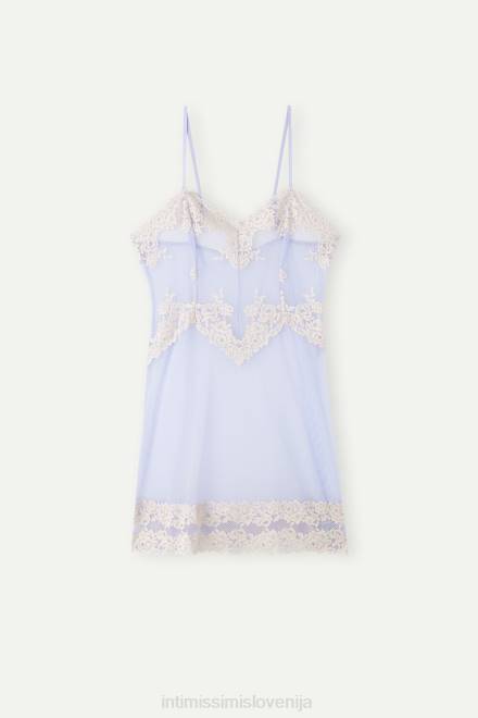 Intimissimi ženske 214j-sladka sivka/slonovina oblačila 2R8X1217 lepe rožice babydoll