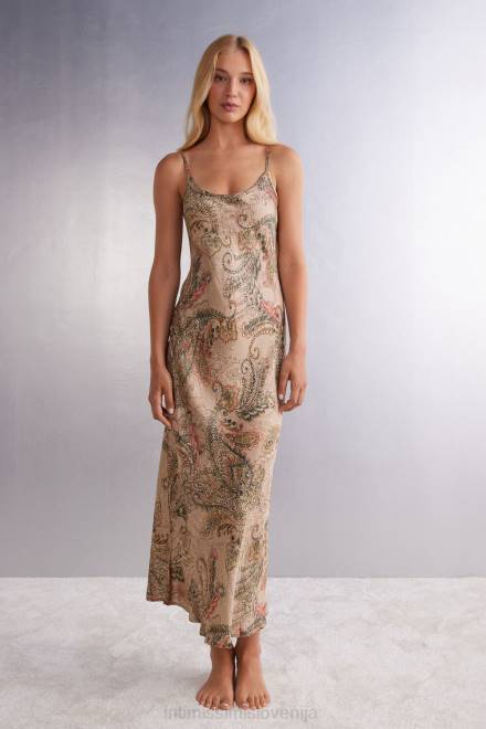 Intimissimi ženske 342j-st.zlata boginja oblačila 2R8X1203 kompleti iz satena iz viskoze golden goddess
