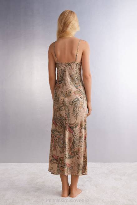 Intimissimi ženske 342j-st.zlata boginja oblačila 2R8X1203 kompleti iz satena iz viskoze golden goddess