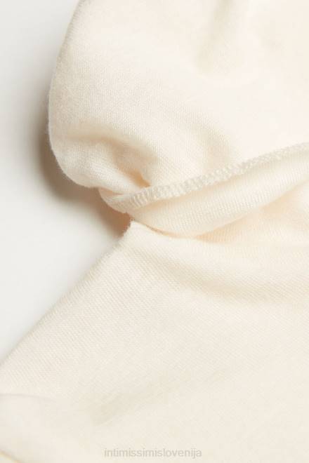 Intimissimi ženske 231i-naravna vanilija oblačila 2R8X1382 ultralahek modal z ohišjem z visokim ovratnikom iz kašmirja