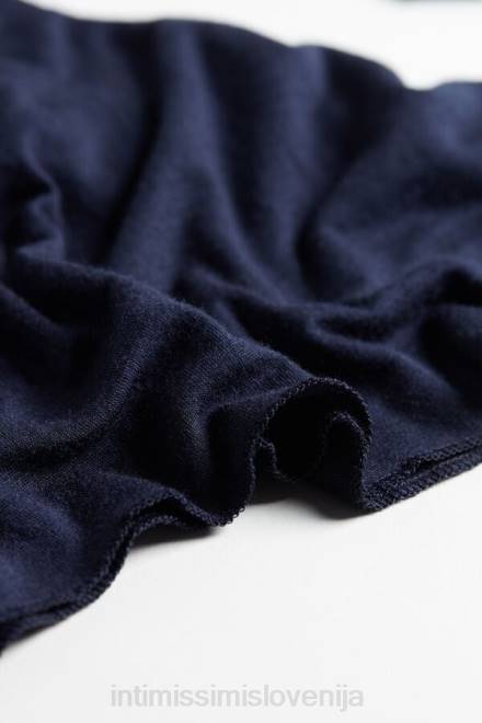 Intimissimi ženske 1467-intenzivno modra oblačila 2R8X1262 modalni ultralahki top z visokim ovratnikom iz kašmirja