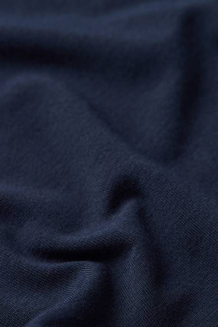 Intimissimi ženske 1467-intenzivno modra oblačila 2R8X1358 mikromodalen zgornji del z dolgimi rokavi in ​​ladjastim izrezom