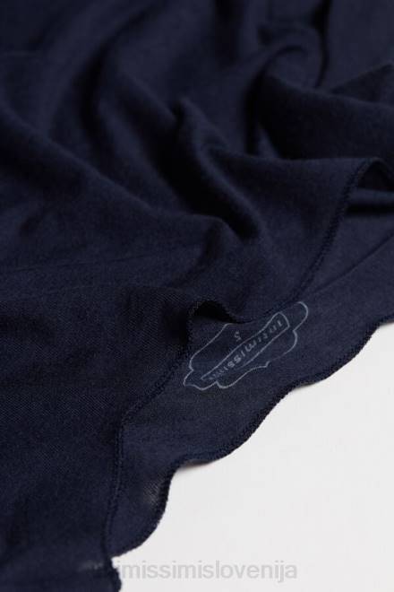 Intimissimi ženske 1467-intenzivno modra oblačila 2R8X1438 Ultralahek pulover iz modalnega kašmirja z ladjastim izrezom