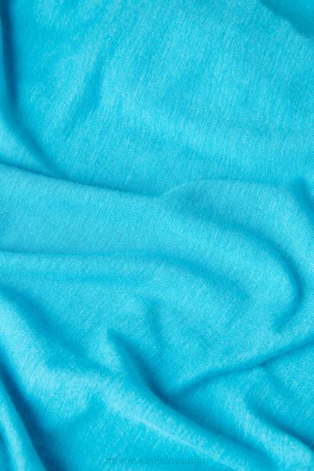 Intimissimi ženske 210j-digitalno turkizna oblačila 2R8X1334 Ultralahek pulover iz modalnega kašmirja z ladjastim izrezom