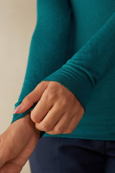 Intimissimi ženske 4572-zimzeleno oblačila 2R8X1350 modalni ultralahki top z visokim ovratnikom iz kašmirja