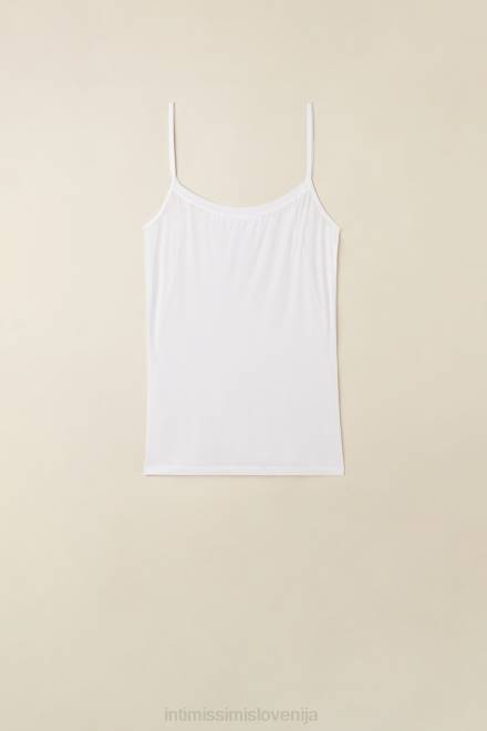 Intimissimi ženske 001-bela oblačila 2R8X1280 ultralahek zgornji del iz mikrovlaken