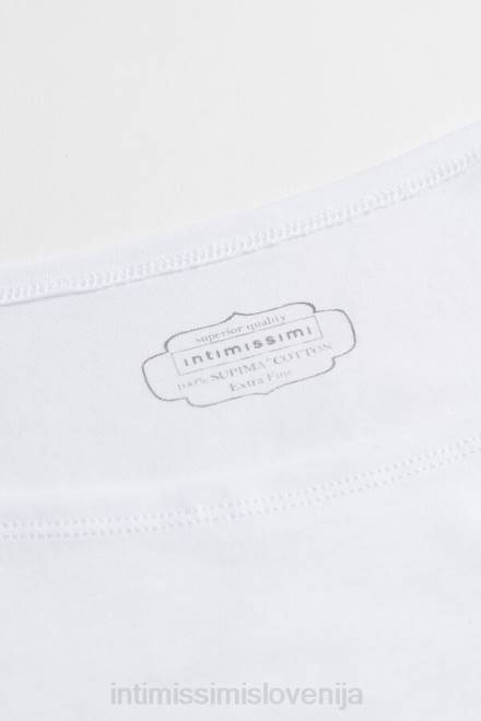 Intimissimi ženske 001-bela oblačila 2R8X1463 bombažni brezrokavnik ultrafresh supima