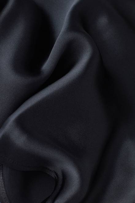 Intimissimi ženske 019-črna oblačila 2R8X1320 kratek svilen kamisol