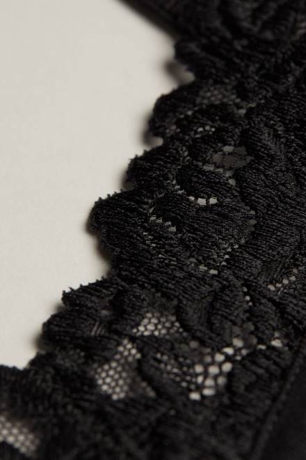 Intimissimi ženske 019-črna oblačila 2R8X1388 modalni top s čudovitimi rožami