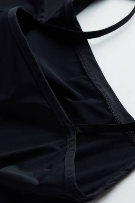 Intimissimi ženske 019-črna oblačila 2R8X1481 lahek zgornji del na naramnice iz mikrovlaken