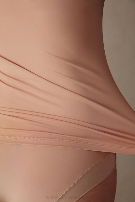 Intimissimi ženske 044-nežno bež oblačila 2R8X1479 lahek zgornji del na naramnice iz mikrovlaken