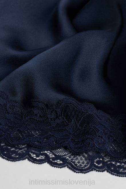 Intimissimi ženske 1467-intenzivno modra oblačila 2R8X1442 vrh iz čipke in svile
