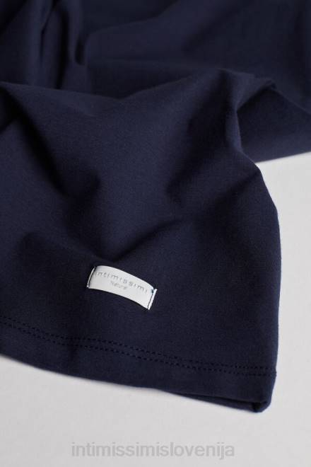 Intimissimi ženske 1467-intenzivno modra oblačila 2R8X1458 zgornji del z naramnicami iz naravnega bombaža