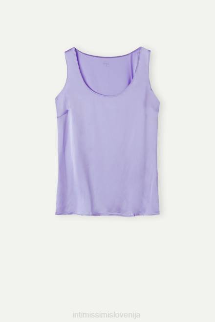 Intimissimi ženske 212j-sladka sivka oblačila 2R8X1291 brezrokavnik iz svile in modala