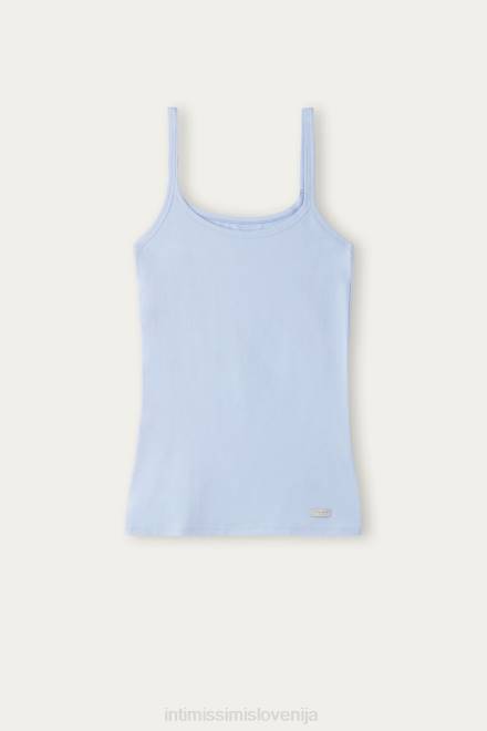 Intimissimi ženske 212j-sladka sivka oblačila 2R8X1328 zgornji del z naramnicami iz naravnega bombaža