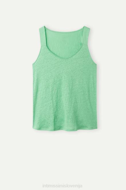 Intimissimi ženske 218j-jabolčna meta oblačila 2R8X1307 kamisol iz lanu