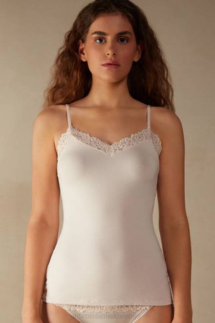 Intimissimi ženske 2280-roza svila oblačila 2R8X1354 modalni top s čudovitimi rožami