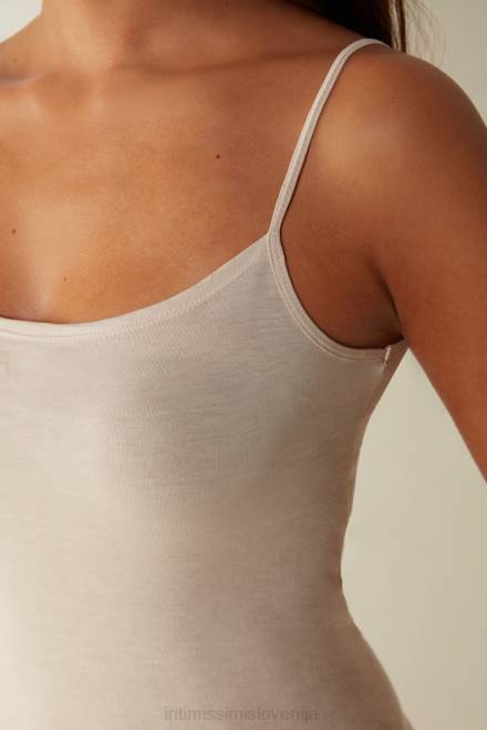 Intimissimi ženske 2280-roza svila oblačila 2R8X1457 bombažni brezrokavnik ultrafresh supima