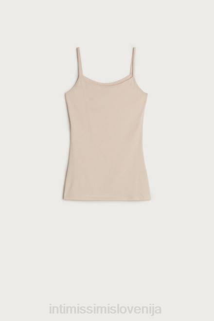 Intimissimi ženske 2280-roza svila oblačila 2R8X1457 bombažni brezrokavnik ultrafresh supima